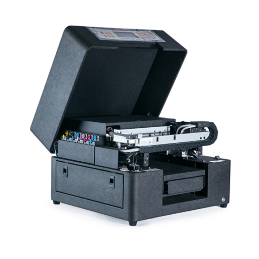 Small Format UV Digital Printer Inkjet 3D effect Printing machine for Wood Leather Glass Metal PVC