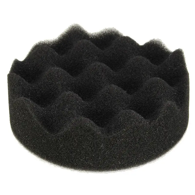 9pcs 4 ''100mm Kit tampone di lucidatura lordo per lucidatura spugna per tampone lucidatore auto