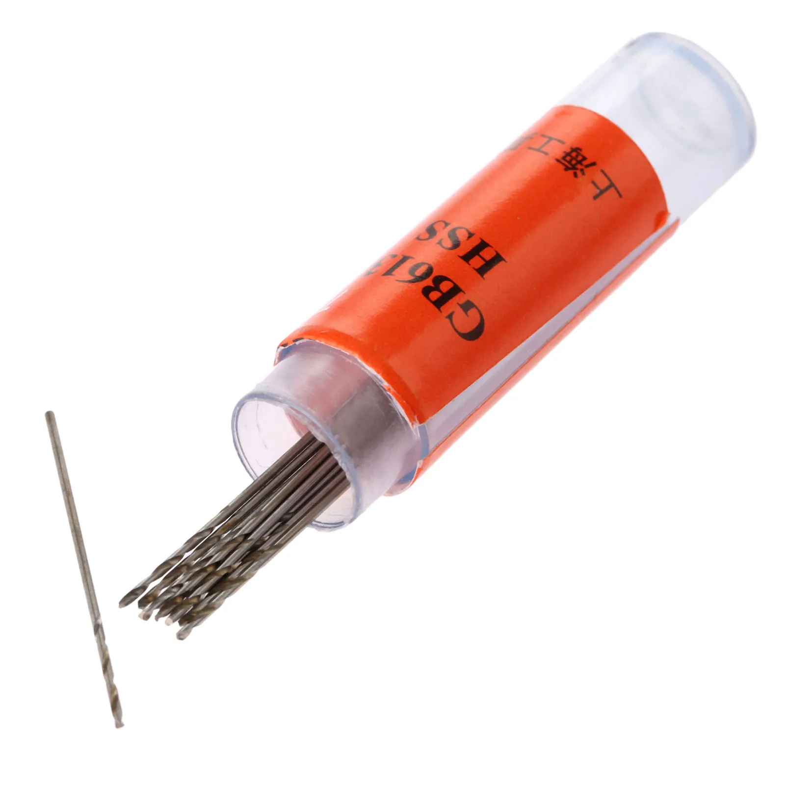 

10Pcs 0.6mm Twist Drill Bits HSS High Speed Steel Drill Bit Set Micro Straight Shank Wood Drilling Tools for Electric Drills