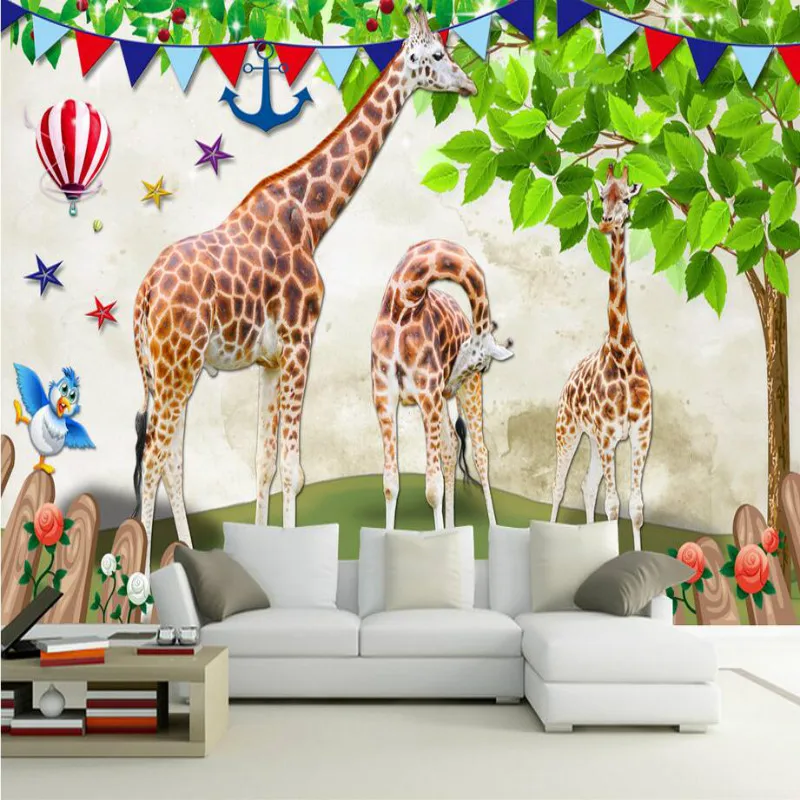 

Custom 3D Wallpaper for Children's Room 3d Wall Paper TV Background Painting Mural Wallpapers Home Improvement Decorate