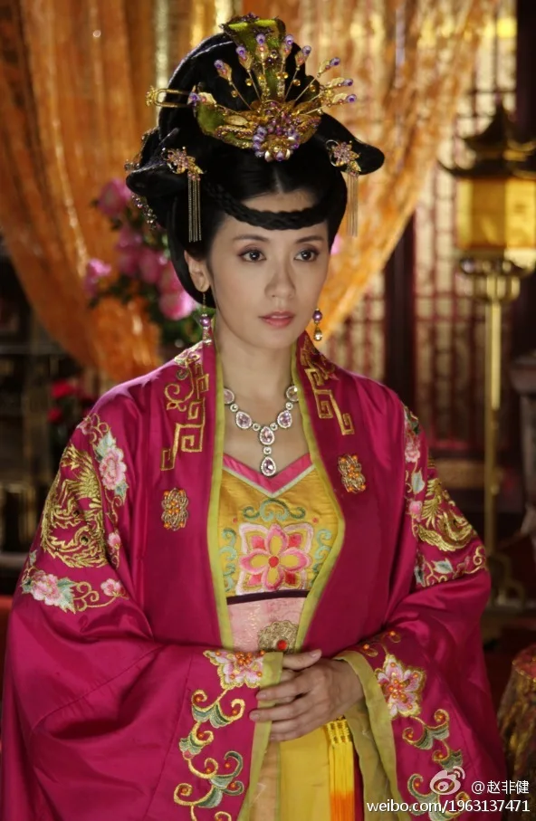 เจ้าหญิง Taiping ย้อนหลัง TV Play Jia Jingwen Gorgeous เครื่องแต่งกายหญิง Hanfu เวทีสวมใส่จัดส่งฟรี