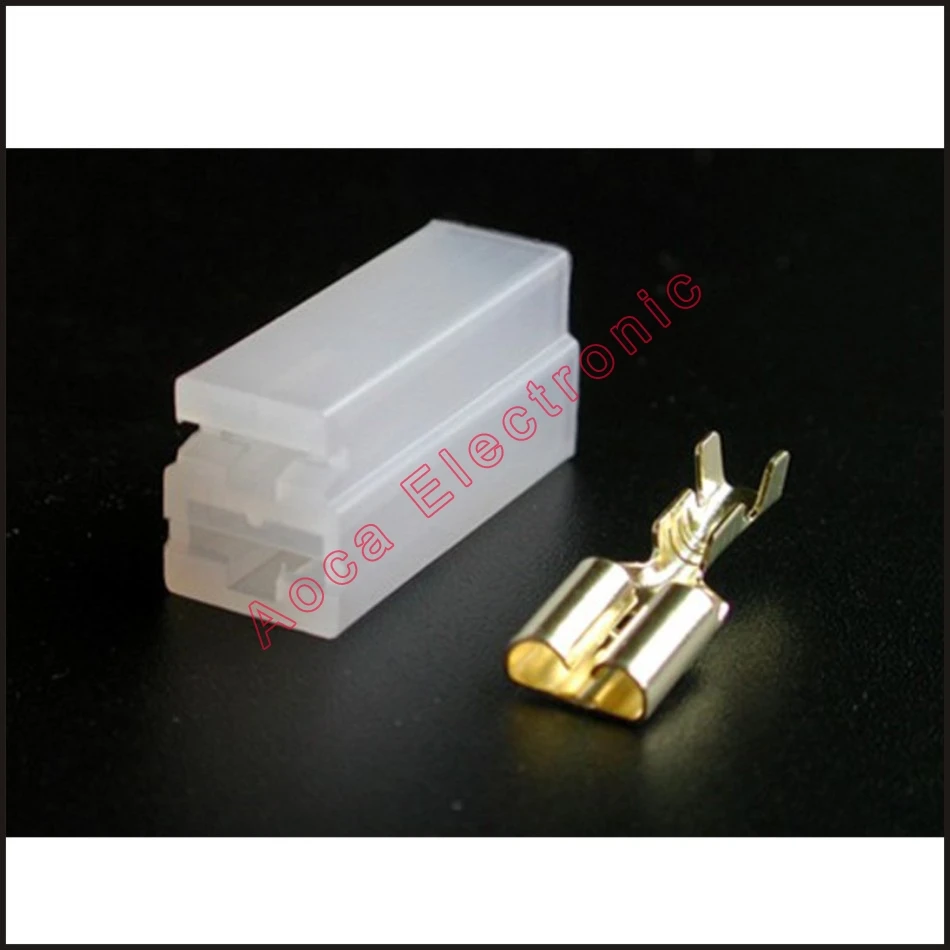 

Wire connector female cable connector male terminal Terminals 2-pin connector Plugs sockets seal Fuse box DJ7021-4.8/6.3-21