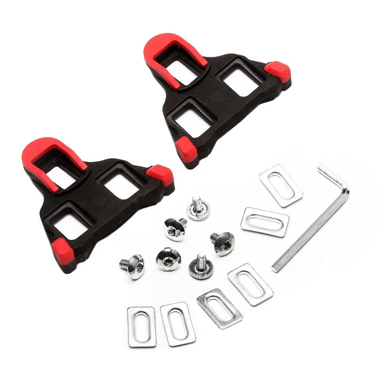 IN STOCK Road Bicycle Self-locking Cleats Cycling Shoes Accessories Bike Pedal Lock Card SM-SH11 SPD-SL Red Yellow