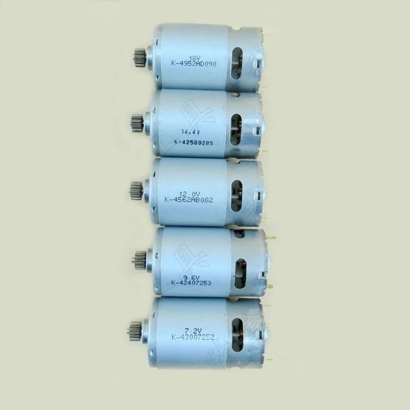 Imagem -05 - Motor para Substituição de 12 Dentes Motor dc 9.6v para Furadeira Elétrica sem Fio Dispositivo Elétrico Gsr9. v Alta Qualidade