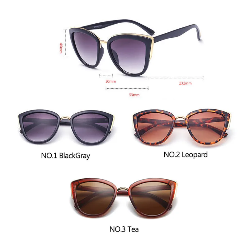 LeonLion 2023 Fashion Cateye Sunglasses Women Vintage Metal Eyewear For Women Mirror Retro Shopping Oculos De Sol Feminino UV400