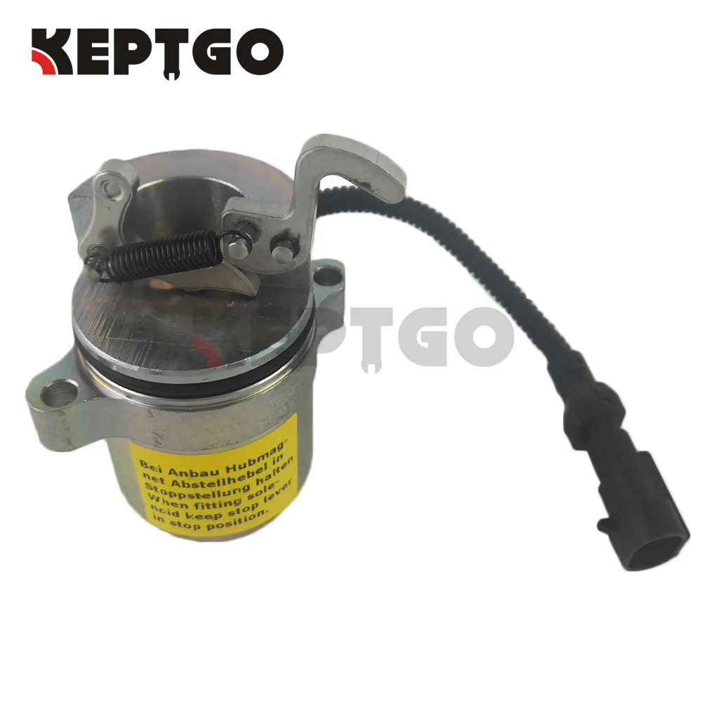 

Fuel Shut Off Solenoid 6686715 for BOBCAT 863 864 873 883 Deutz Skid Steer 12v