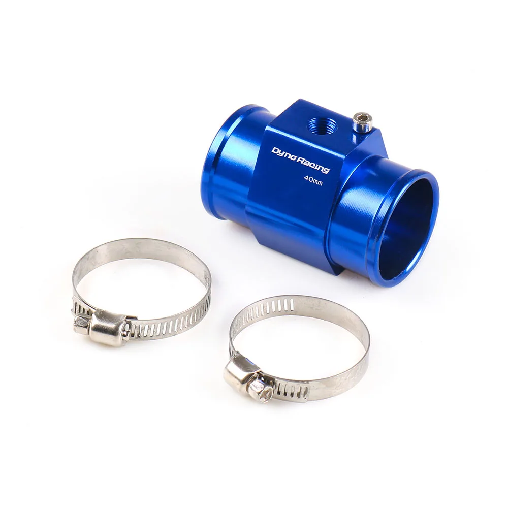 Dynoracing 60MM Car Water Temperature Gauge 20-120 Celsius With Water Temp Joint Pipe Sensor Adapter 1/8NPT