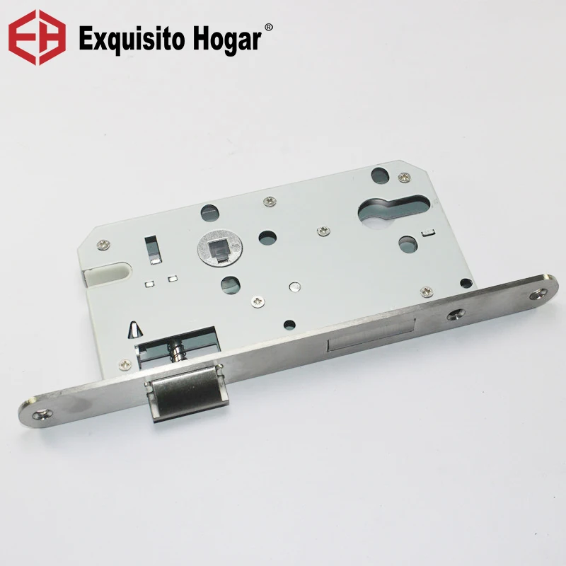 Stainless Steel 72X55 Lock Hardware Door  Split  Lock Body Wooden Door Lock Body Metal Fillet Panel