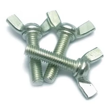 30pcs/lot M4*20/M5*12/20 M6*10/16/20/25/30 M8*16/20 plating zinc stainless steel butterfly bolt wing screw claw bolt hardware272