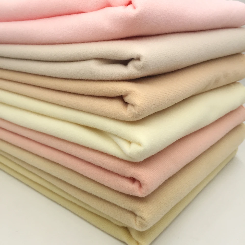 ZYFMPTEX 2019 New Arrival 14 Skin Colors 100 Polyester Fleece Fabric For Patchwork Handmade DIY Sewing Stuffed Cloth Doll Fabric