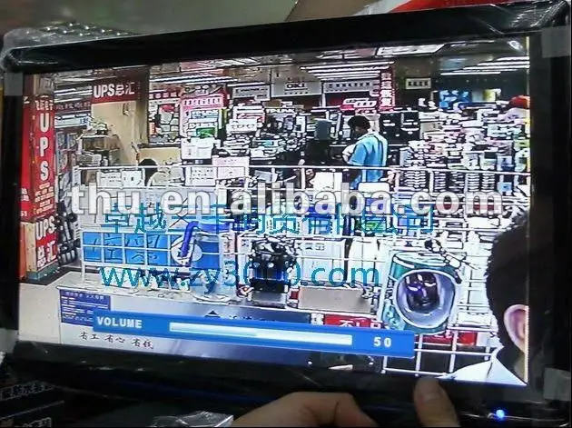 warranty 1 year new stock 15 inch 1024*768 1*VGA 3*BNC 1*HDMI DC 12V input CCTV monitor for CCD/COM COM camera