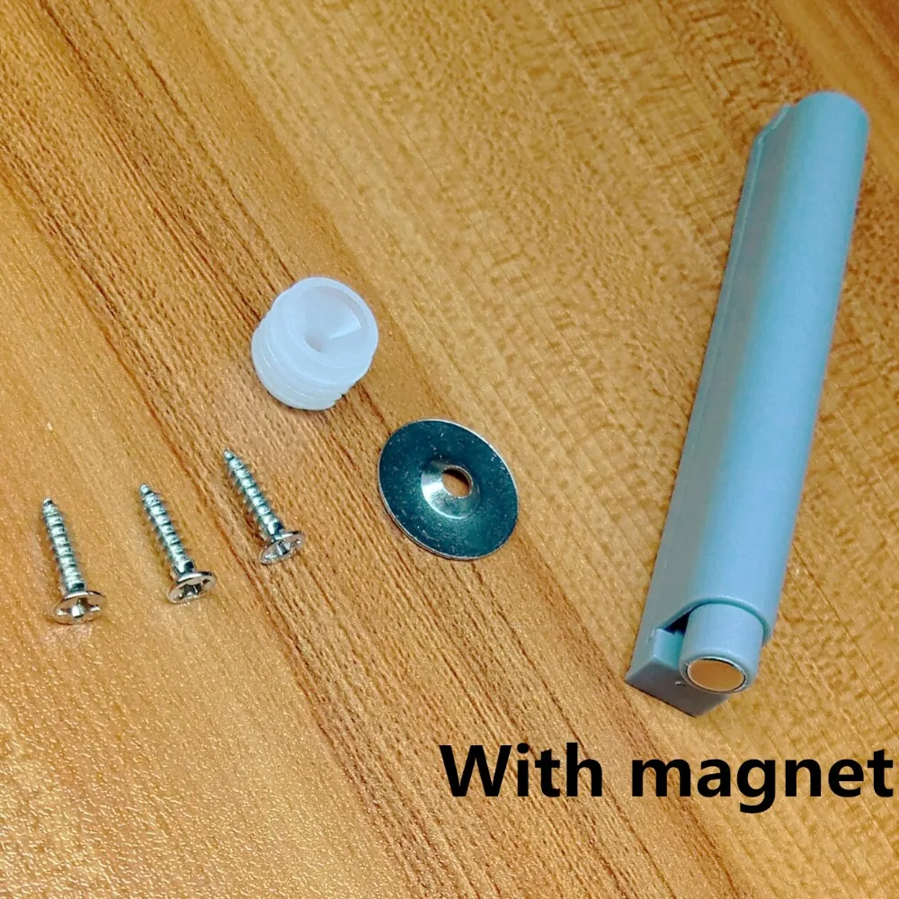 2sets/3sets Magnetic Head Push To Open System Damper Buffer Cabinet Door Cupboard Catch For Home Kitchen Furniture