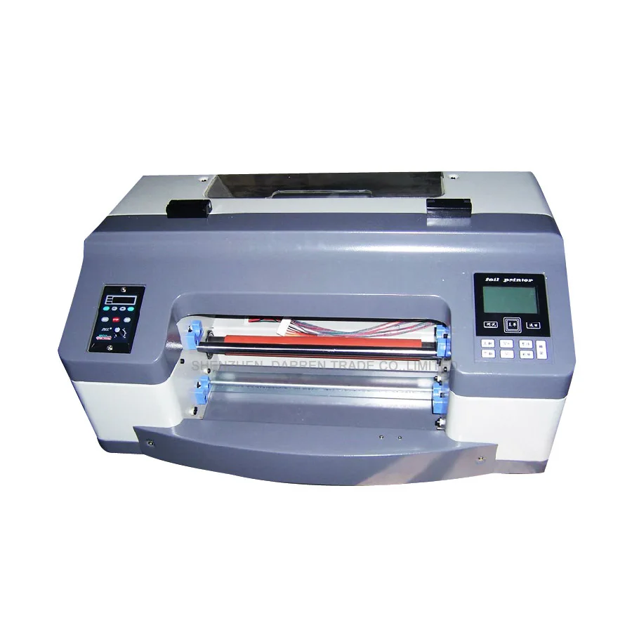 A3 Size Digital Hot Foil Stamping Machine 300mm Semi-Automatic Label Printer Cover Card Calendar Menu Flatbed Printer 1pc