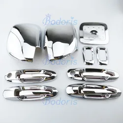 For Toyota Land Cruiser 100 Lexus LX470 1998-2007 Side Lamp Handle Cover Side Lamp Fuel Tank Cap Chrome Accessories