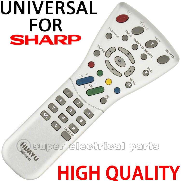 

GA387WJSA GA411WJSA GA455WJSA GA472WJSA GA473WJSA GA481WJSA GA490WJSA REMOTE CONTROL USE FOR SHARP TV BY HUAYU