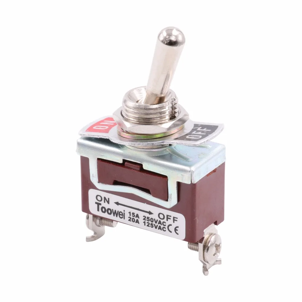 Kippschalter SPST DPDT DPST SPDT AUF-AUF AUF-WEG-AUF AUF-OFF AC Power Rocker schalter AC 250V 15A 125V 20A – Detail 5