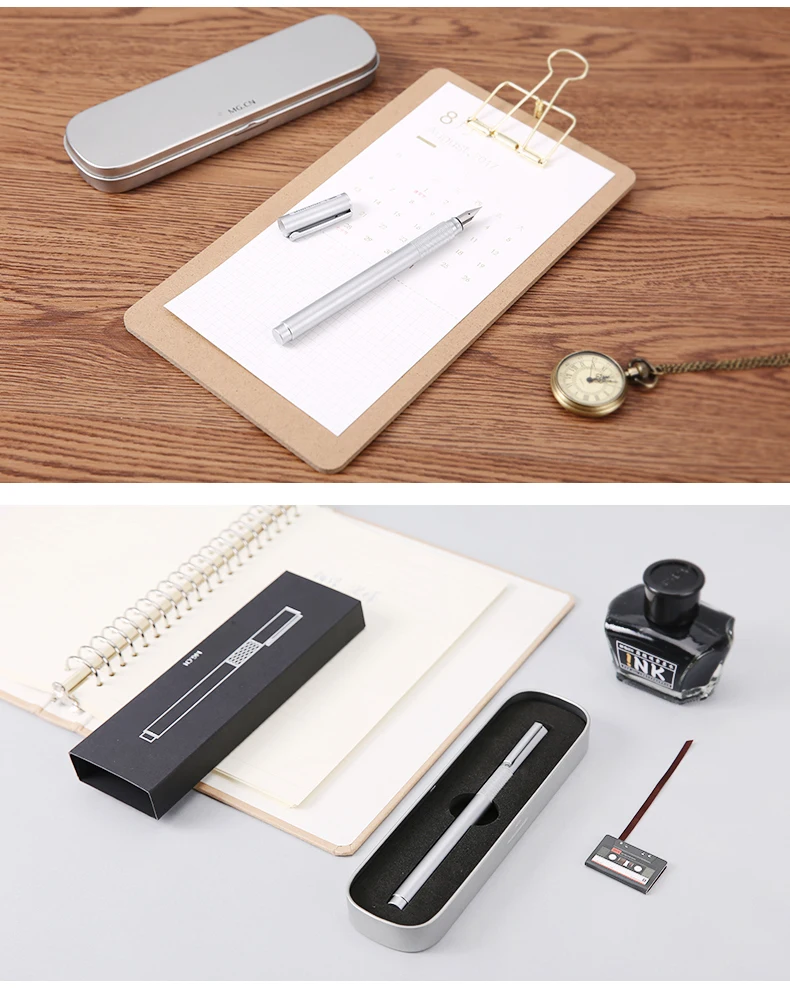 

1PC High Quality Student Fashion Medium 0.38mm Nib Fountain Pen The Best Gift To Give Friends School Stationery