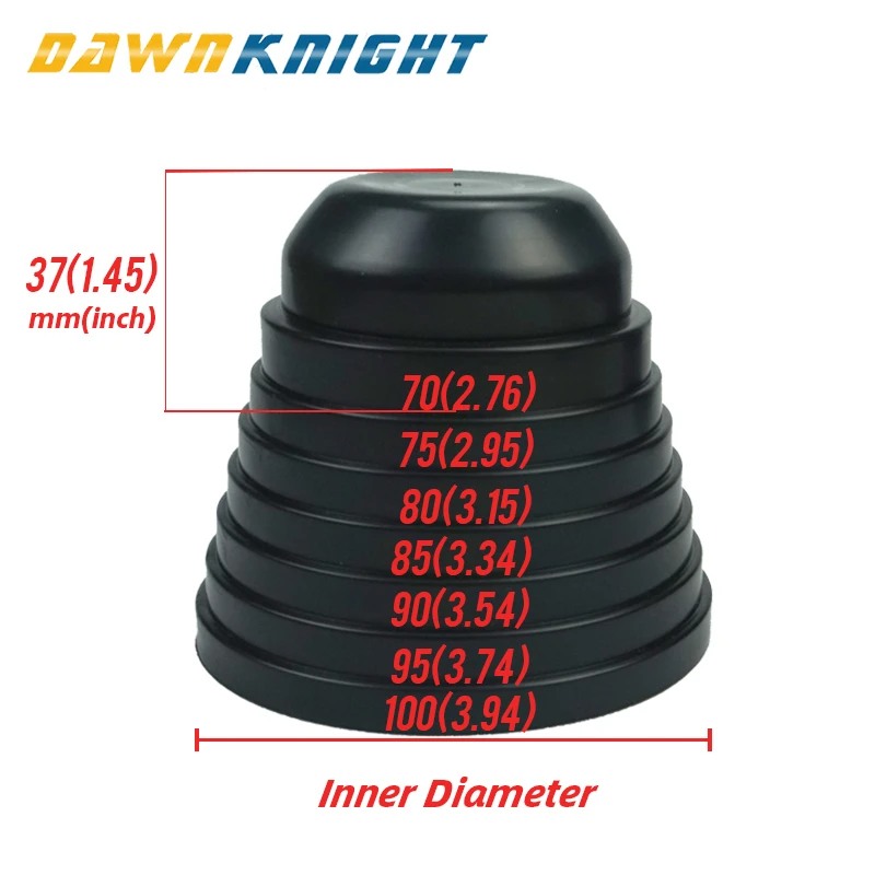 LED 헤드 라이트 자동차 먼지 커버 범용 크기 자동차 Led 라이트 씰링 헤드 램프 커버 고무 방진 방수 HID LED 범용