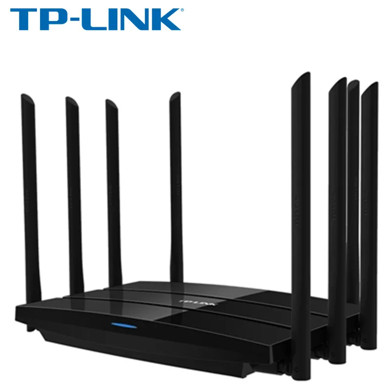 Chin-Firmware, 8 antennes TP-LINK 3 Bands Draadloze Router 802.11AC 2600 Mbps Dual Band 2.4g + 5g AC2600 Enorme WiFi, gigabit Porsts * 5