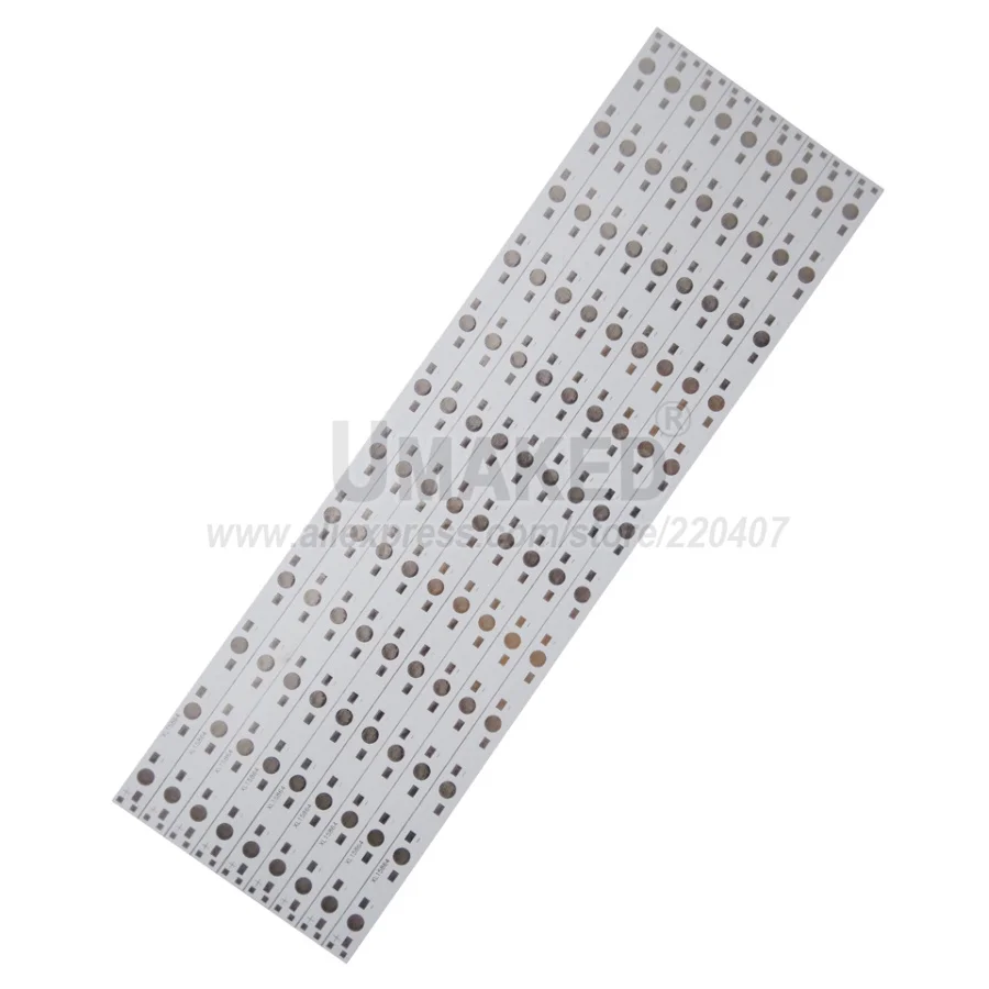 10pcs 6W 12W 18W 36W LED Aluminum Base Plate 300mmPCB Board DIY For 1 3 5W Watt High Power Light Beads