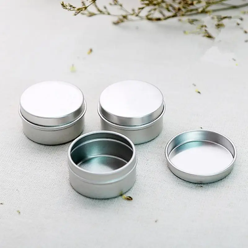 

1000pcs/lot Free Shipping 20g empty aluminium cream jars,cosmetic case jar,20ml aluminum tins, metal lip balm container