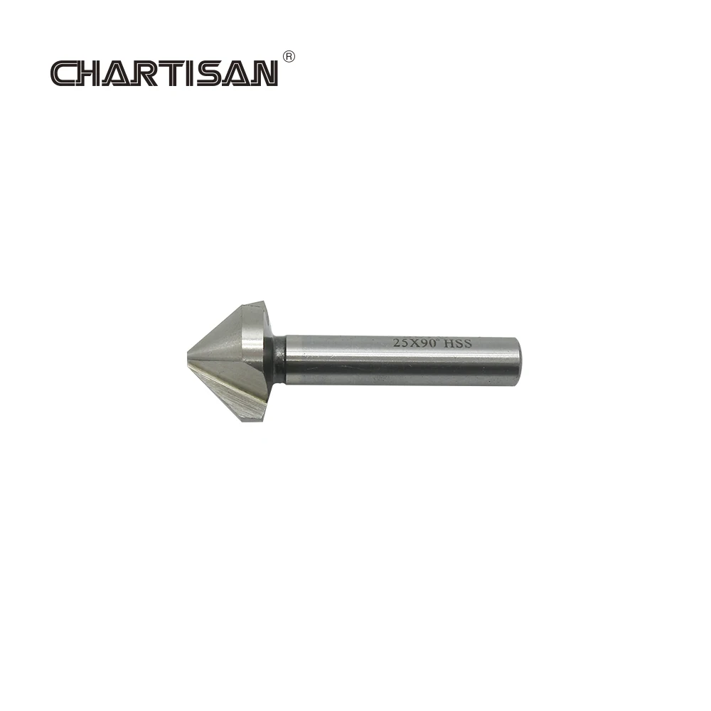 Chartisan-高品質のhss面取りドリル,エンドミル,皿穴ドリル