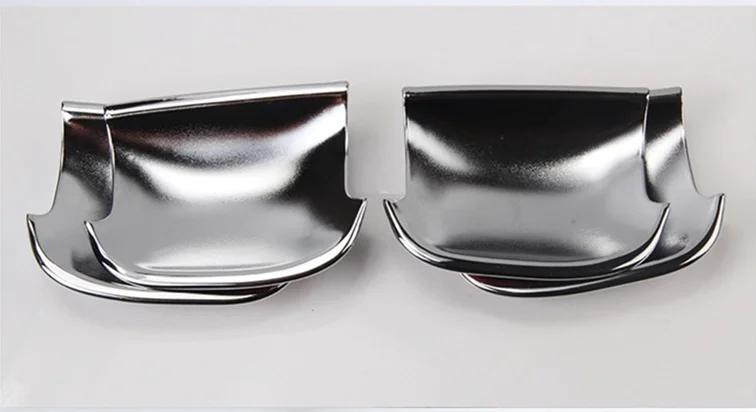 New Chrome Car Door Handle Cup Bowl  Cover Trim  For VW PASSAT B6 3C CC 2006 2007 2008 2009 2010 Free Drop Shipping