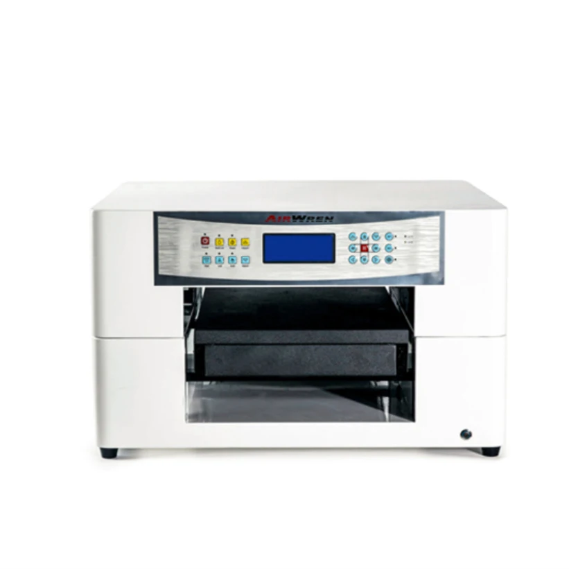 Multipurpose Business Card UV Flatbed Printer A3 UV Glass Printing Machine With High Resolution and Free RIP Software