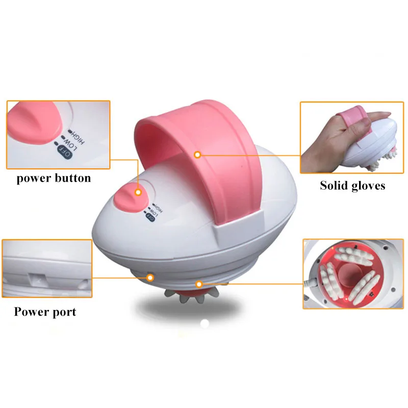 Gear massager mini deduce grease massage convenient type 3 d whole body massage instrument scrapping deduce grease