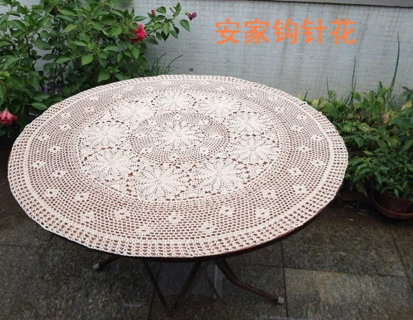 2015 new free shipping European ZAKKA luxury cotton crochet lace tablecover for home decor with flower tablecloth overlay towel