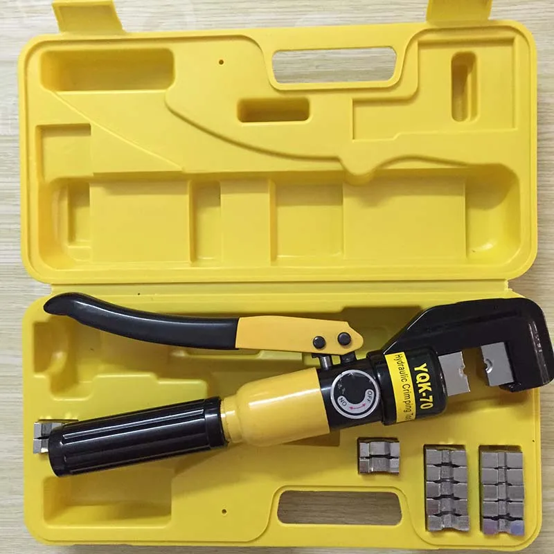 Durable Hydraulic Crimping Tool Hydraulic Crimping Plier Hydraulic Compression Tool YQK-70 Range 4-70MM2 Pressure 6T