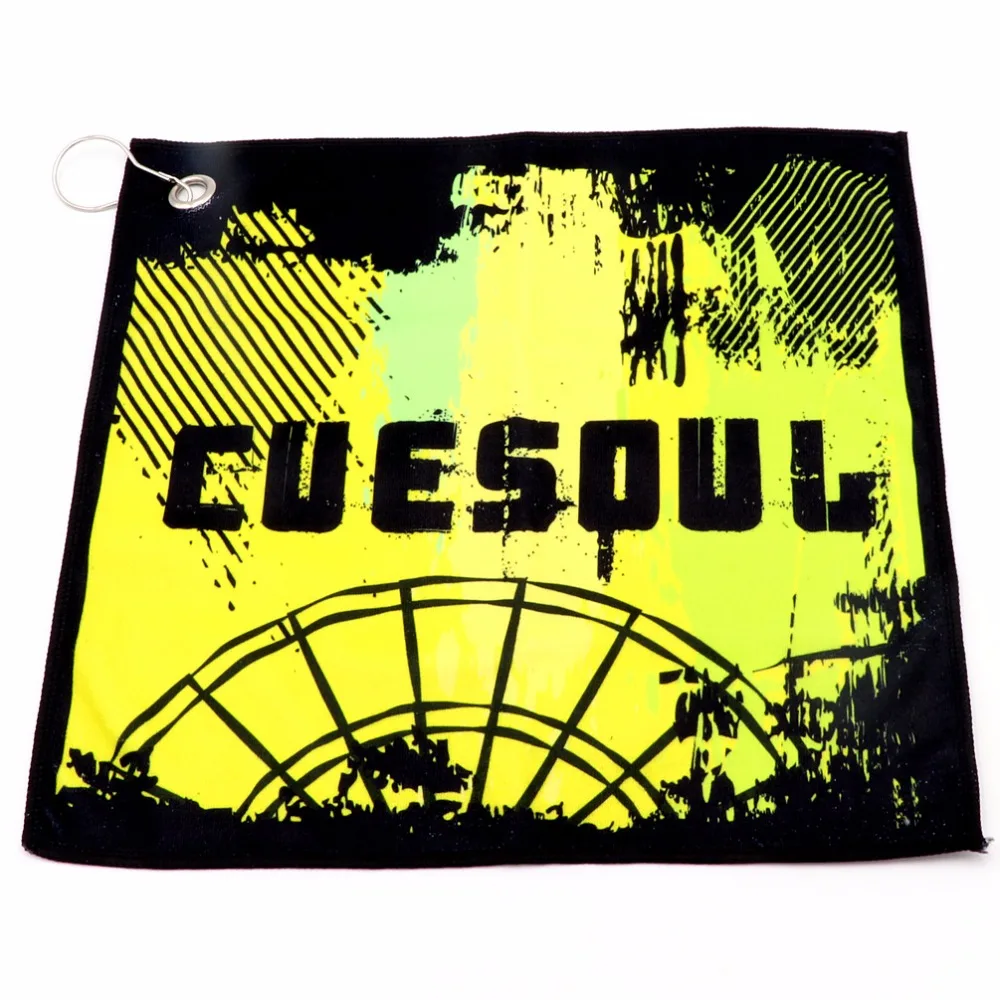 CUESOUL Dart Towel Microfiber Sport Towel with Hanging Hook, Quick Dry