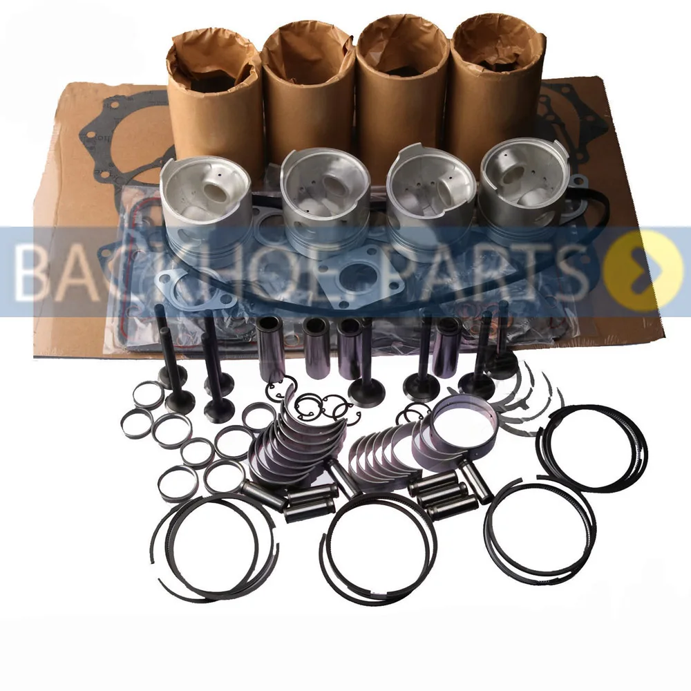 

Engine Overhaul Rebuild Kit for Mitsubishi S4L S4L2 Excavator Generator Forklift Crane