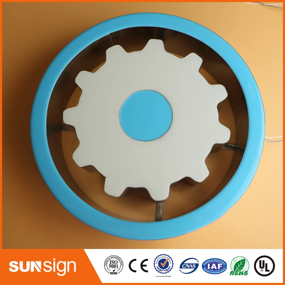 Custom Logo Led Light Box Sign Outdoor