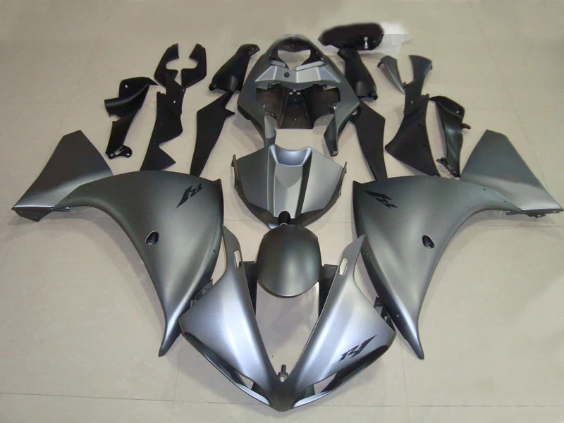 silver Hot sale fairings for Yamaha injection molding YZF R1 09 10 11 12 13 14 15 fairing kit YZFR1 2009-2015 BD98