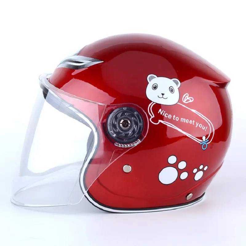 

Children Motorcycle Helmet Car Helmet Riding Helmet Half Winter Children Helmet