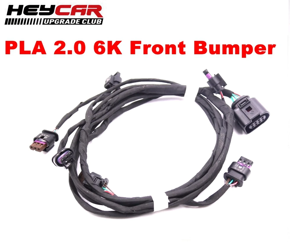 For VW Golf Passat Jetta CC PLA 2.0 6K PDC Parking Front Bumper Electric Harness Cable Wire