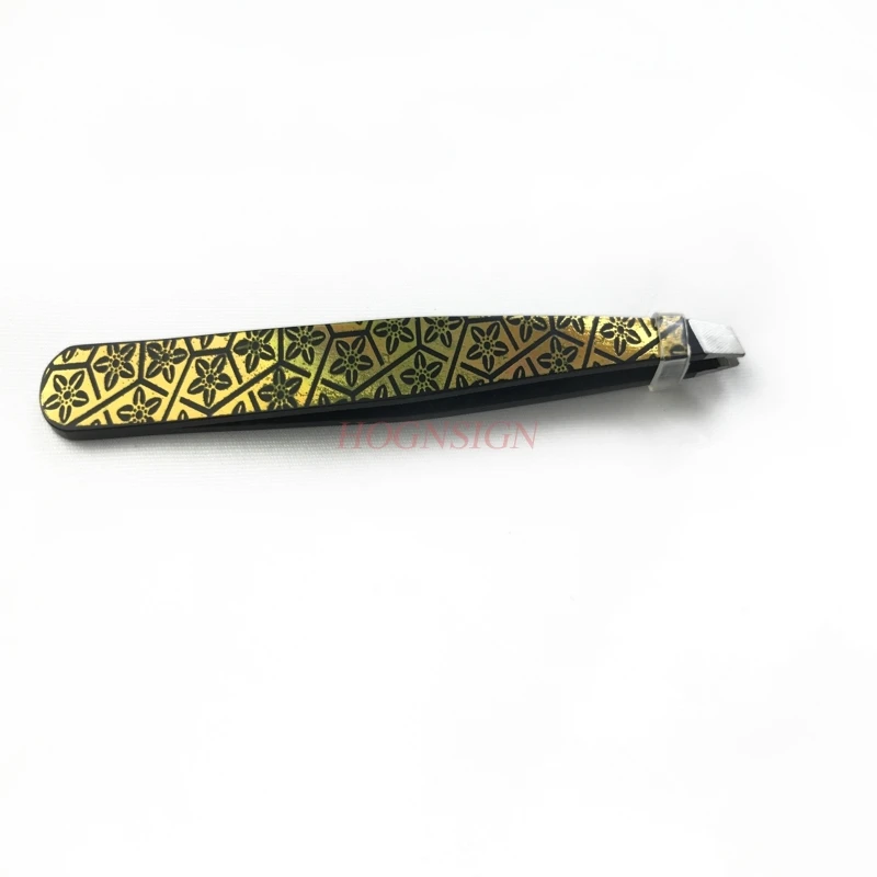 طرف مائل أدوات ماكياج الحاجب الملقط Forcep الفولاذ المقاوم للصدأ الرموش الصناعية كليب مزيل الشعر أداة تجميل الوجه يشكلون بيع