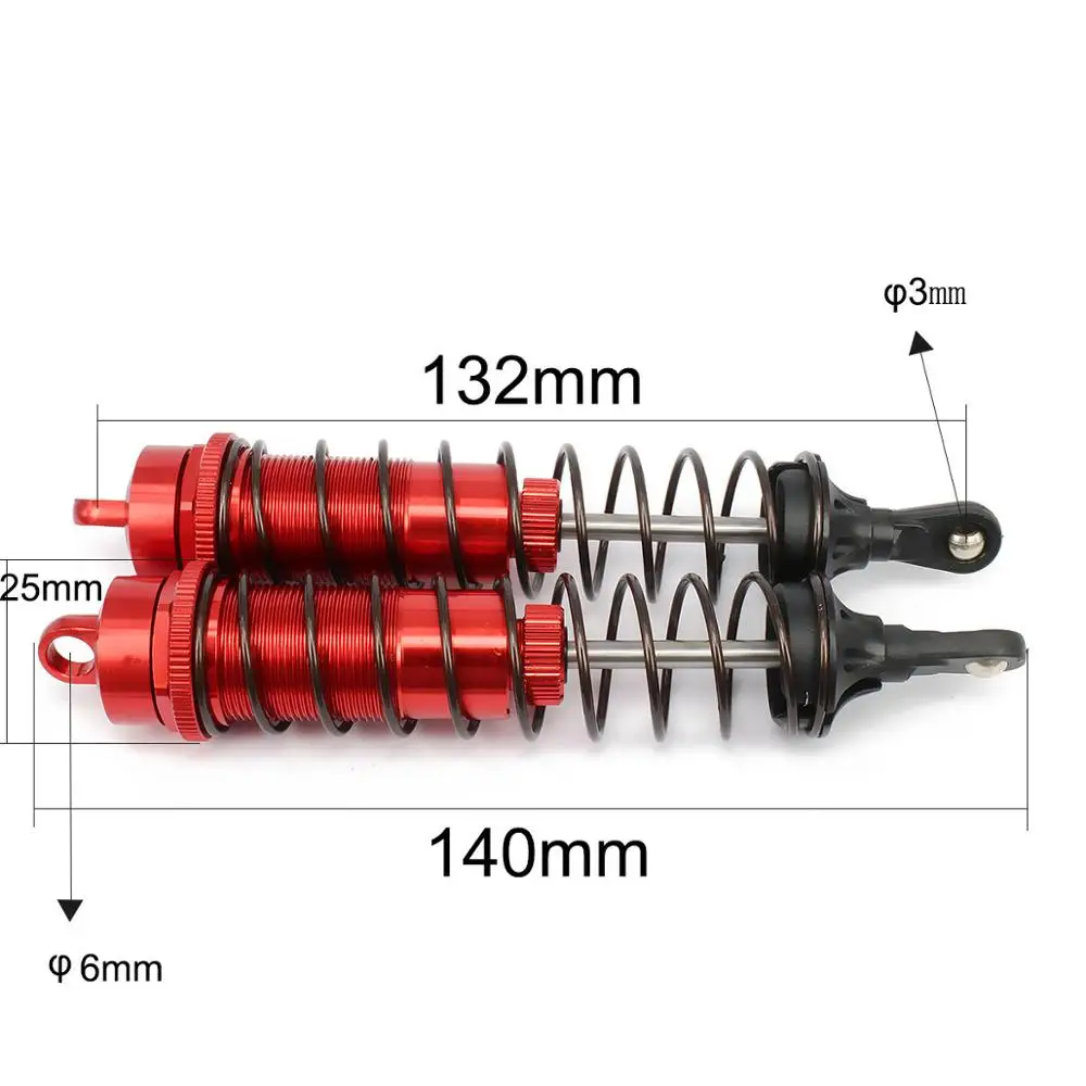 Aluminum Adjustable RC Shock Absorber Damper 140mm For Rc Car Hpi 1/8 Buggy Truck Crawler Hop Up Upgrades Parts