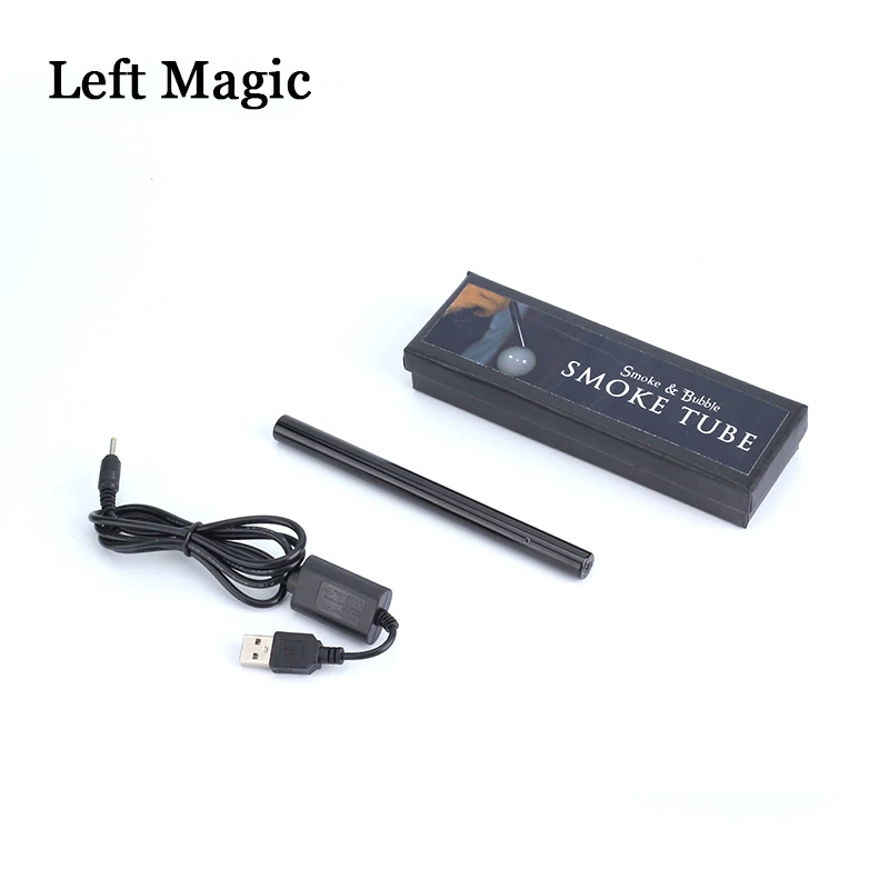 Smoke Tube Magic Tricks Magia Smoke Bubble Device Magician Stage Classic Toys Illusion Gimmick Prop Funny Mentalism