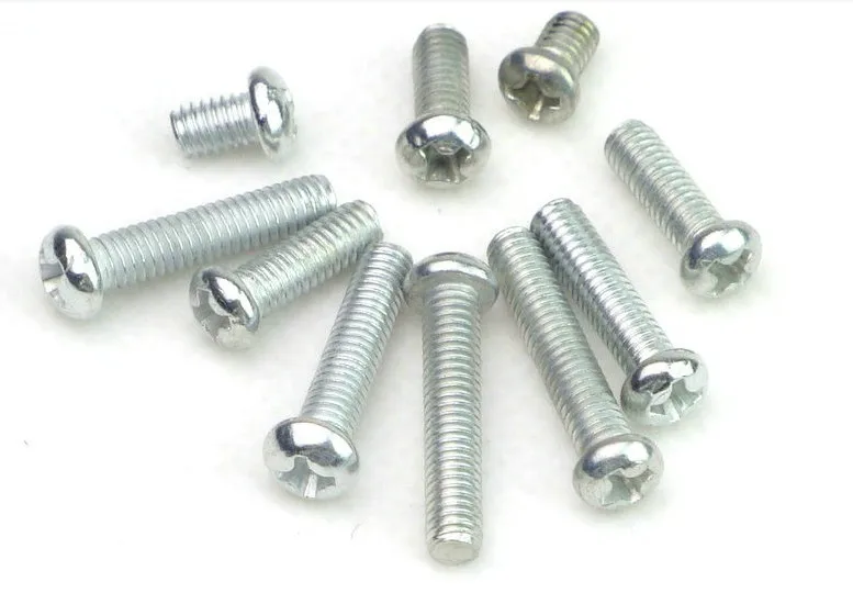 

M3/M4/M5/M6zinc plating phillips pan head screw kit with attached hex nut flat washers hardware fasteners218