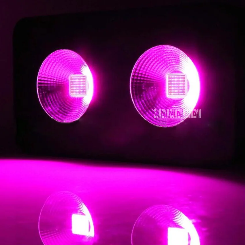 85-265V COB-500W LED تزايد مصابيح نمو النبات الإضاءة 2-حفرة المتكاملة عاكس مصنع أدى ضوء نبات داخلي متزايد 5000lm