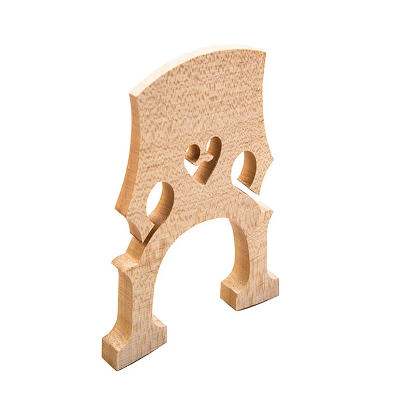 1pc Exquisite Cello Bridge  4/4 3/4 1/2 1/4 1/8 Top Quality Stripe Maple Wood Professional  Accessories