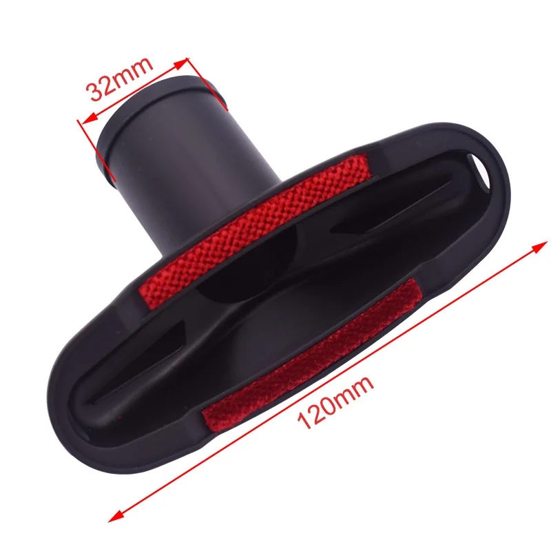 Kits de cepillos de limpieza al vacío, piezas de cabezal de aspiradora universal de 32mm de diámetro interior, hendidura, Kits de herramientas de escalera, 6 unids/lote