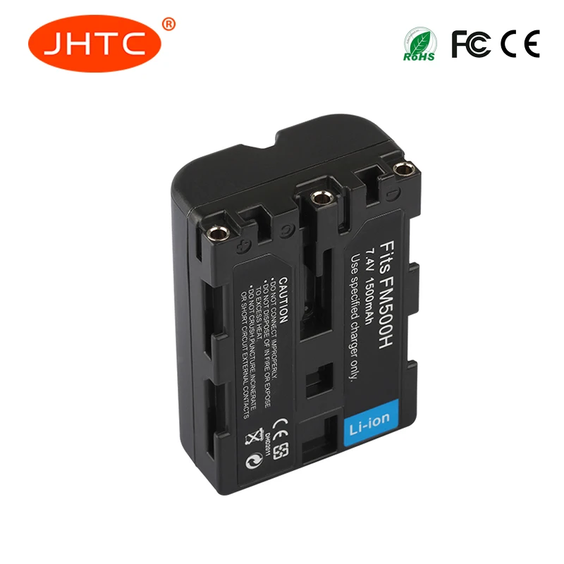 JHTC NP FM500H NP-FM500H بطارية لسوني A57 A58 A65 A77 A99 A550 A560 بطارية الكاميرا 1500mAh