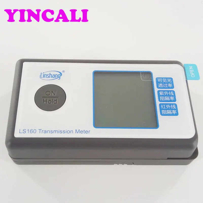 

Window Tint Meter LS160 Portable Solar Film Transmission Meter for Window Film, Solar Film and Other Transparent Material Test