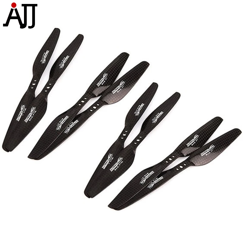 

4pairs/bag Rctimer TM 8x2.7'' 8027 Carbon Fiber CW CCW Propeller Pro 4*TM8027 for DIY FPV Multirotor Quadcopter