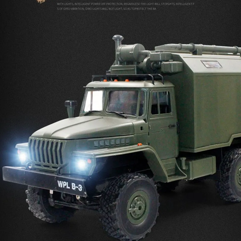 WPL B-36 B36 6WD Радиоуправляемый Уральский армейский автомобиль военный пульт дистанционного управления Радиоуправляемый грузовик Rock Crawler Command RTR VS WPL C24