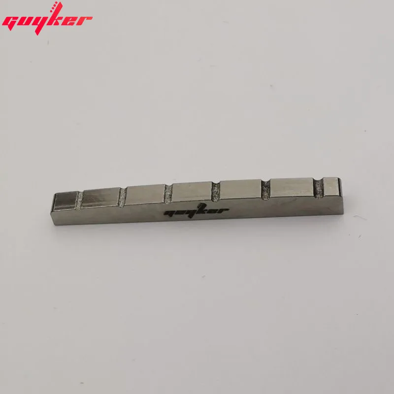 GUYKER Titanium alloy Slotted Guitar Nut 42/43*3.5MM For ST Guitar