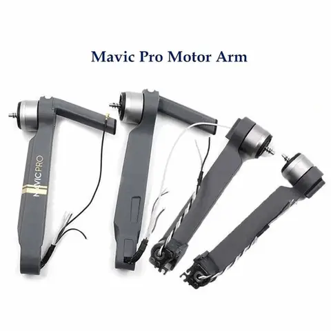 Bras de moteur droit pour DJI Mavic Pro avec câble et accessoires de réparation de importateur ProplessDrone, avant et arrière d'origine